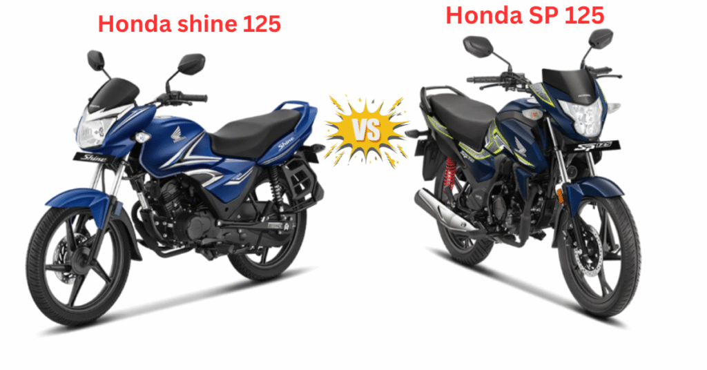 Honda SP 125 VS Shine 125